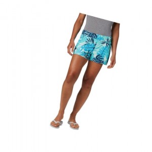 Columbia PFG Tidal II Şort Kadın Mavi | 94815-TANP