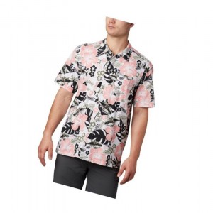 Columbia PFG Trollers Best Short Sleeve Gömlek Erkek Siyah | 94512-HKDN