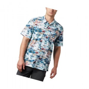 Columbia PFG Trollers Best Short Sleeve Gömlek Erkek Renkli | 20471-GJUA