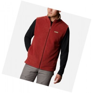 Columbia PHG Fleece Yelek Erkek Kırmızı | 92307-JSMR
