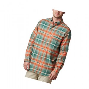 Columbia PHG Sharptail Flannel Gömlek Erkek Turuncu Renkli | 36984-RJBN