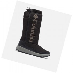 Columbia Paninaro Omni-Heat Tall Bot Kadın Siyah | 95327-TKRD
