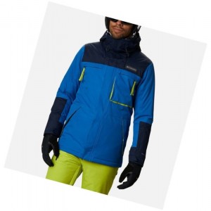 Columbia Park Run Mont Erkek Açık Indigo Lacivert | 85341-EMPW