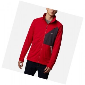 Columbia Parkdale Point Full Zip Mont Erkek Mavi Kırmızı | 20816-EQSD