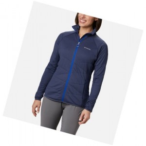 Columbia Parkdale Point Insulated Full Zip Mont Kadın Lacivert | 32168-TNGY