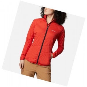 Columbia Parkdale Point Insulated Full Zip Mont Kadın Turuncu | 15809-IGPR