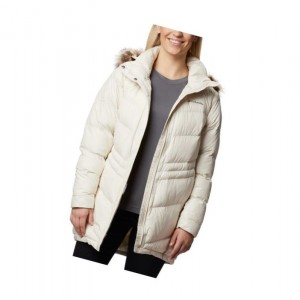 Columbia Peak to Park Mid Insulated Mont Kadın Krema | 81943-CRHL