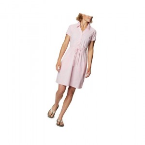 Columbia Pelham Bay Road Elbise Kadın Pembe | 37684-JZQH