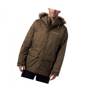 Columbia Penns Creek II Parka Mont Erkek Zeytin Yeşili | 72401-PWSC
