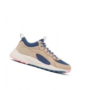 Columbia Pivot Mid Waterproof Spor Ayakkabı Kadın Mavi Pembe | 35079-ZWDP