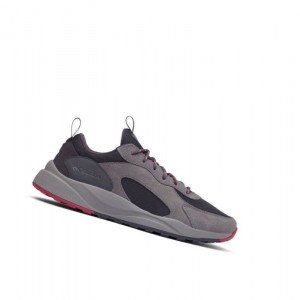 Columbia Pivot Waterproof Spor Ayakkabı Erkek Koyu Gri Kırmızı | 80432-GKTI