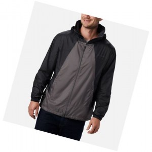 Columbia Point Park Windbreaker Mont Erkek Gri Siyah | 69428-BPSC