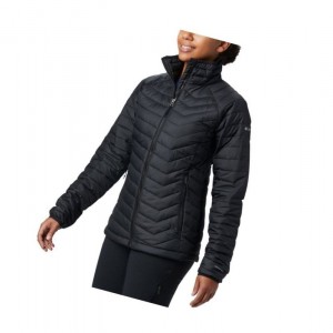 Columbia Powder Lite Mont Kadın Siyah | 35487-AEMS