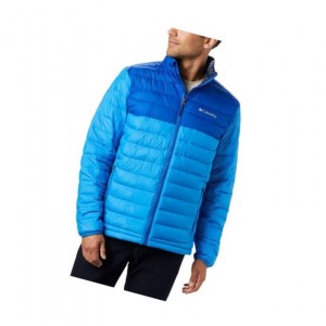Columbia Powder Lite Tall Mont Erkek Mavi Mavi | 74238-KZUF