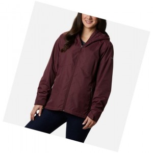 Columbia Rainie Falls Mont Kadın Bordo | 51790-NSVE