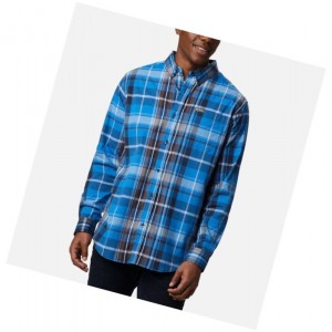 Columbia Rapid Rivers II Long Sleeve Gömlek Erkek Açık Indigo | 61587-YSPV