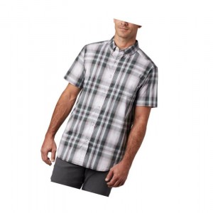 Columbia Rapid Rivers II Short Sleeve Gömlek Erkek Yeşil | 94817-JMTH