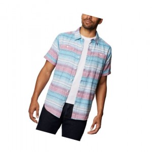 Columbia Red Bird Falls Short Sleeve Gömlek Erkek Renkli | 51097-QBYR