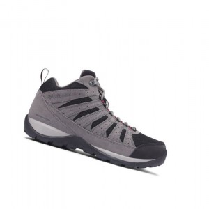 Columbia Redmond V2 Mid Waterproof Wide Yürüyüş Botu Erkek Siyah | 42167-MKEH