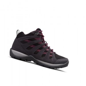 Columbia Redmond V2 Waterproof Mid Yürüyüş Botu Kadın Siyah Pembe | 31486-SLYG