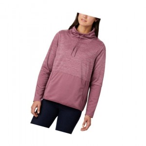 Columbia Rosemont Station Sweatshirt Kadın Pembe | 81940-MLJI