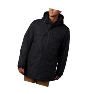 Columbia Rugged Path?Parka Tall Mont Erkek Siyah | 68219-TEDO