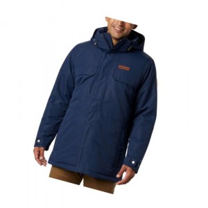 Columbia Rugged Path Parka Big Mont Erkek Lacivert | 20798-KBZW