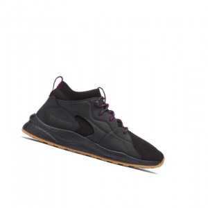 Columbia SH/FT Mid OutDry - Icons Spor Ayakkabı Erkek Siyah Pembe | 04516-TUNQ