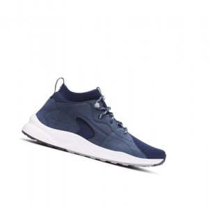 Columbia SH/FT OutDry Mid Spor Ayakkabı Erkek Lacivert Beyaz | 56423-WUSH