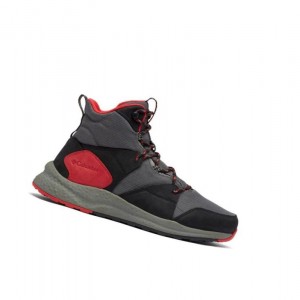 Columbia SH/FT OutDry Sneaker Bot Erkek Titanyum Mavi Kırmızı | 10739-FGLX