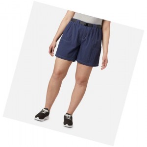 Columbia Sandy River Cargo Plus Size Şort Kadın Lacivert | 75386-OXCR
