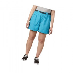 Columbia Sandy River Cargo Plus Size Şort Kadın Mavi | 21478-NTOY