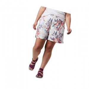 Columbia Sandy River II Printed Plus Size Şort Kadın Renkli | 96135-VUCN