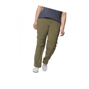 Columbia Saturday Trail II Convertible Plus Size Pantolon Kadın Gri Yeşil | 40265-SDIV