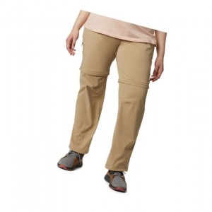 Columbia Saturday Trail II Convertible Plus Size Pantolon Kadın Kahverengi | 37501-AXES