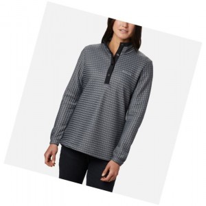 Columbia Saturday Trail Sweatshirt Kadın Siyah | 34685-DQPH