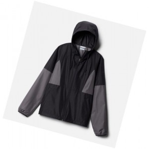 Columbia Side Hill Windbreaker Mont Kadın Siyah Gri | 78254-BGYF