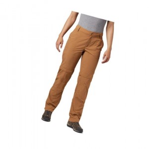 Columbia Silver Ridge 2.0 Convertible Pantolon Kadın Kahverengi | 83614-MWPC