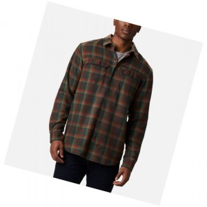 Columbia Silver Ridge 2.0 Flannel Big Gömlek Erkek Kırmızı | 67859-NLAY