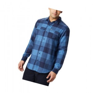 Columbia Silver Ridge 2.0 Flannel Big Gömlek Erkek Mavi | 48753-UJIA