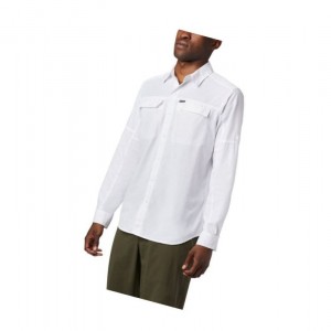 Columbia Silver Ridge 2.0 Long Sleeve Gömlek Erkek Beyaz | 95420-OTVM