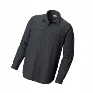 Columbia Silver Ridge 2.0 Long Sleeve Gömlek Erkek Koyu Gri | 94502-KLUG