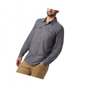 Columbia Silver Ridge 2.0 Long Sleeve Gömlek Erkek Gri | 24608-TUYX