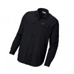 Columbia Silver Ridge 2.0 Long Sleeve Gömlek Erkek Siyah | 05984-YSWA