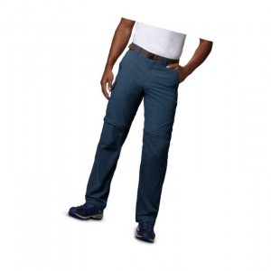 Columbia Silver Ridge Convertible Pantolon Erkek Koyu Mavi | 45682-CIWN