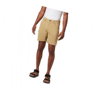 Columbia Silver Ridge II Stretch Şort Erkek Kahverengi | 63548-MBXV