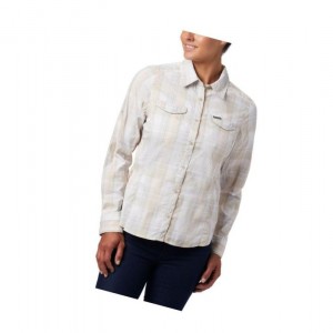 Columbia Silver Ridge Lite Plaid Long Sleeve Gömlek Kadın Haki Renkli | 34872-ERIX