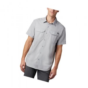 Columbia Silver Ridge Lite Short Sleeve Gömlek Erkek Gri | 76829-CBRT