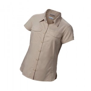 Columbia Silver Ridge Lite Short Sleeve Gömlek Kadın Haki | 67850-RJCP