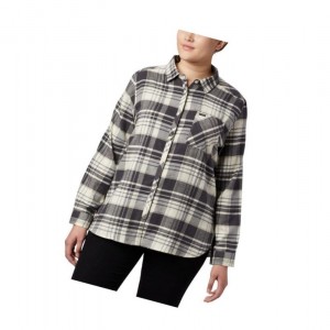 Columbia Simply Put II Flannel Plus Size Gömlek Kadın Renkli | 27164-KRZL